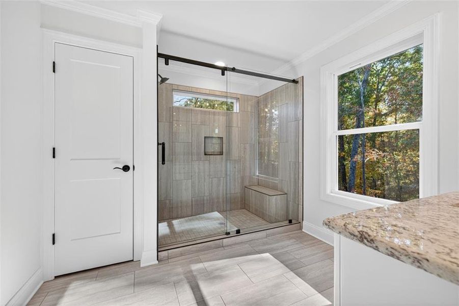 Furnished interior view inside a new home in , Jefferson (Image 34).