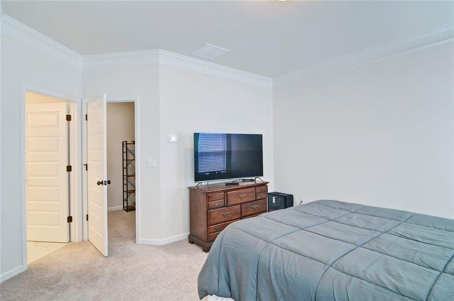 Furnished interior view inside a new home in Highland Crossing, Cartersville (Image 17).
