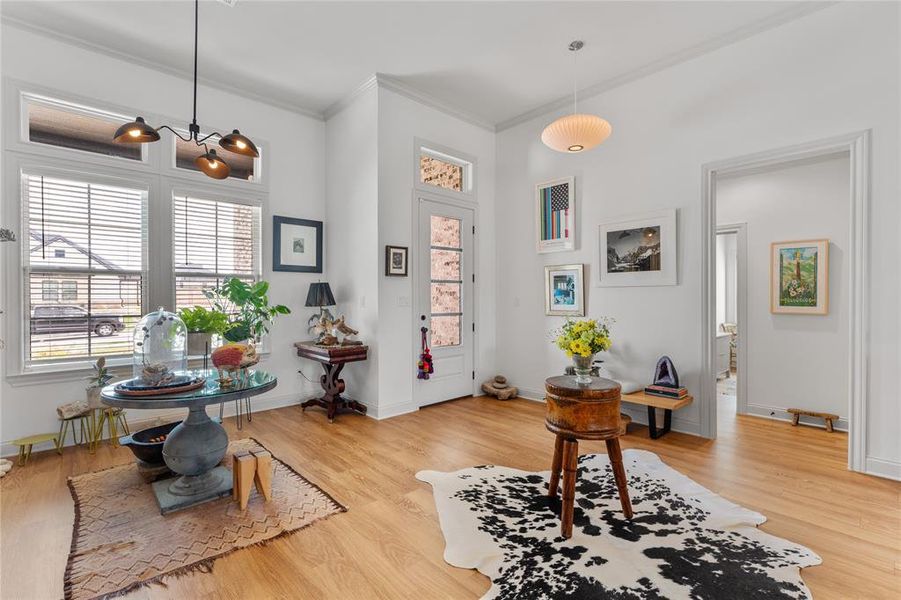 Furnished interior view inside a new home in , Woodway (Image 6).