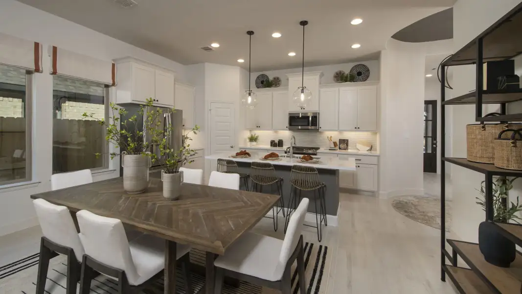 Furnished interior view inside a new home in Woodhavyn, Magnolia (Image 36).
