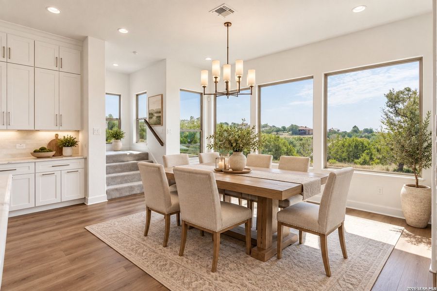 Furnished interior view inside a new home in , Spring Branch (Image 18).