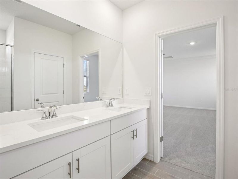 Furnished interior view inside a new home in Coasterra - Reserve Series, Palmetto (Image 12).