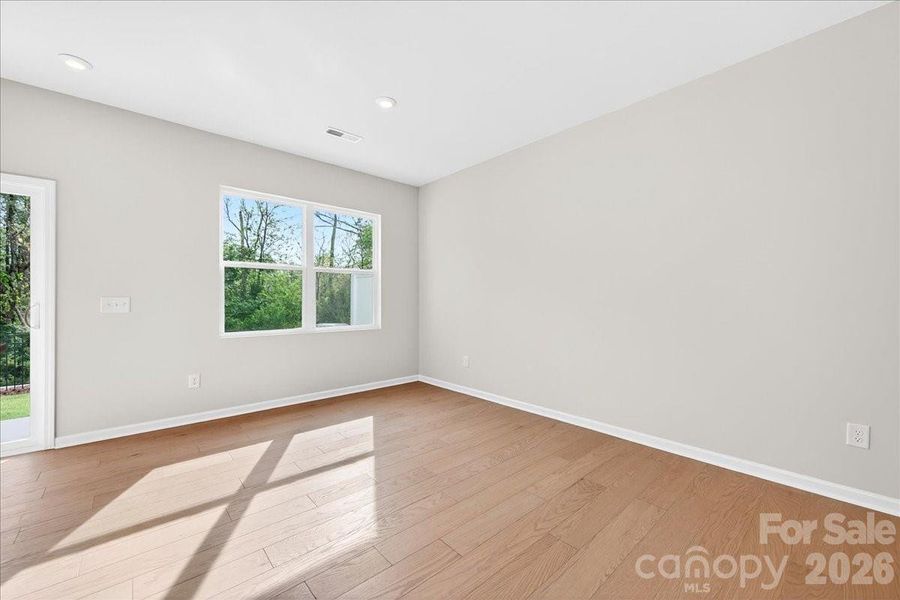 Light filled dining space Light filled dining space