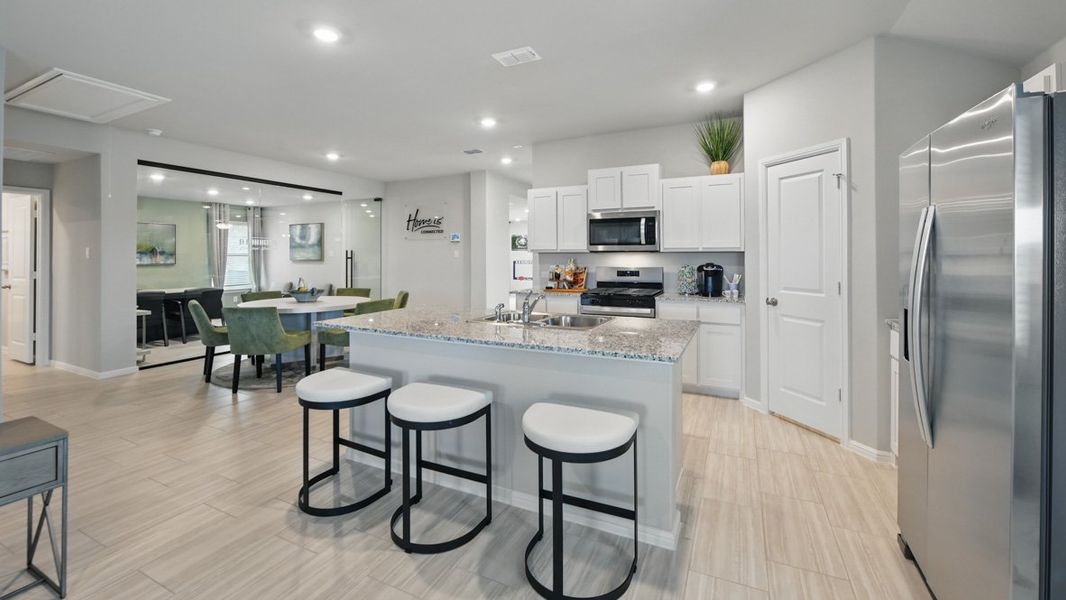 Furnished interior view inside a new home in Dry Creek, Bridgeport (Image 5). Furnished interior view inside a new home in Dry Creek, Bridgeport (Image 5).