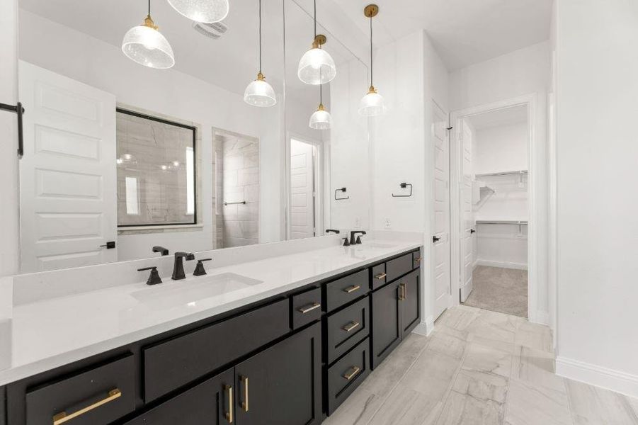 Furnished interior view inside a new home in Cambridge Crossing, Celina (Image 5). Furnished interior view inside a new home in Cambridge Crossing, Celina (Image 5).