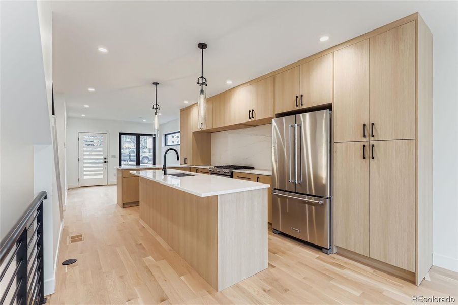Furnished interior view inside a new home in , Denver (Image 12).