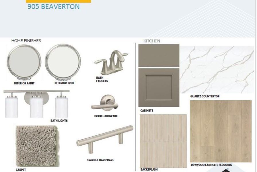 Sample of building materials used in homes in Cedar Brook, Leander (Image 11). Sample of building materials used in homes in Cedar Brook, Leander (Image 11).