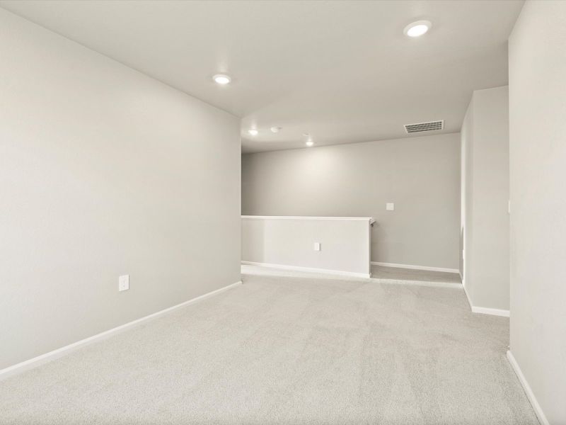 Spacious, unfurnished interior of a new home in Poudre Heights: The Meadow Collection, Windsor (Image 10).