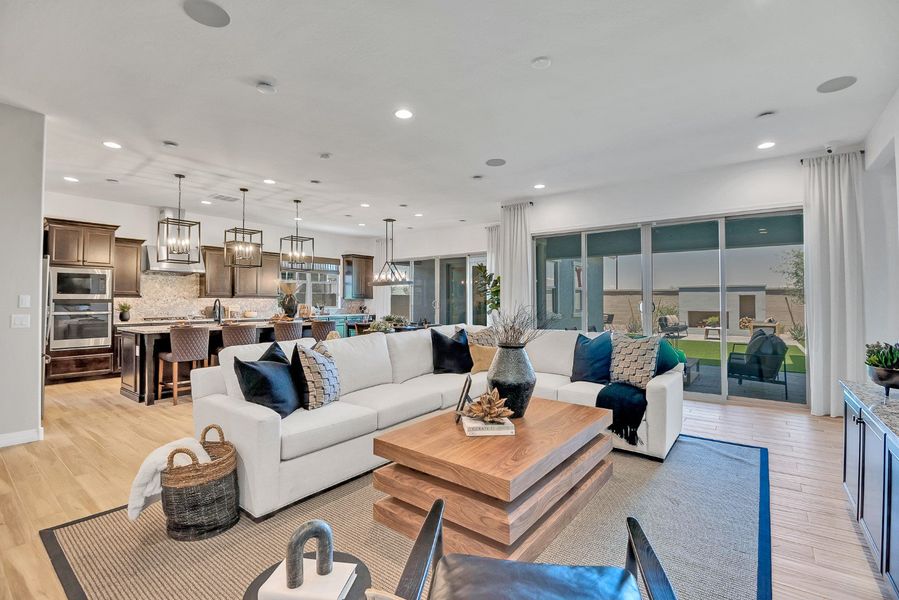 Furnished interior view inside a new home in Palo Verde at North Creek, Queen Creek (Image 14).
