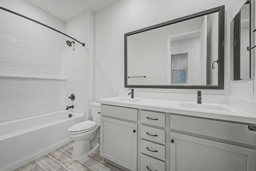 Furnished interior view inside a new home in Forté at Granite Vista, Waddell (Image 12).