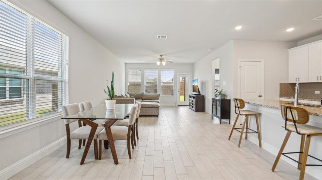 Furnished interior view inside a new home in Venetian, Weston (Image 13).