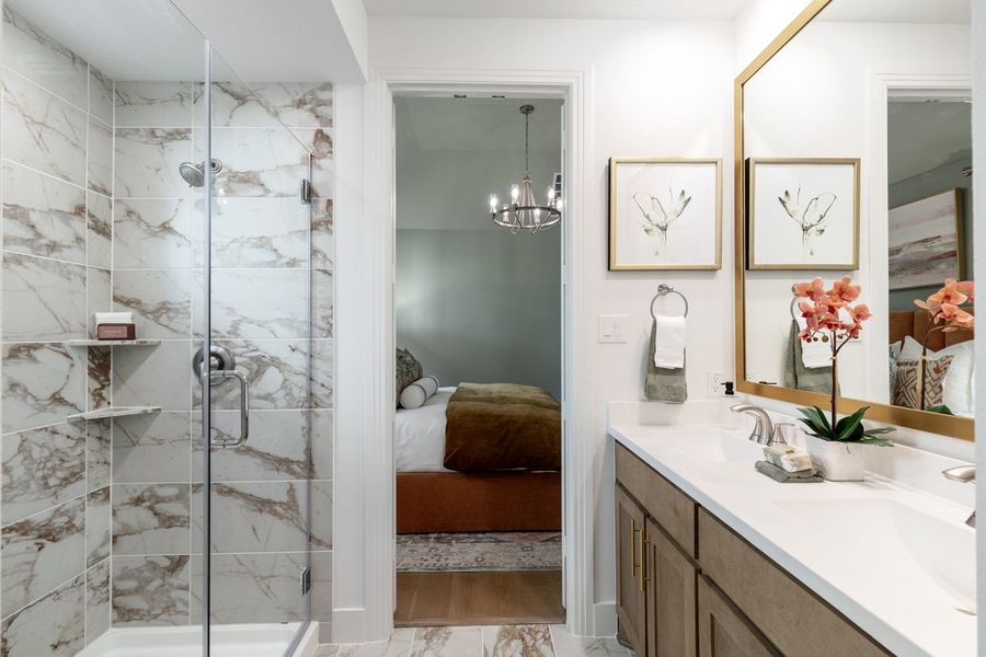 Representative Primary Bathroom - some options shown