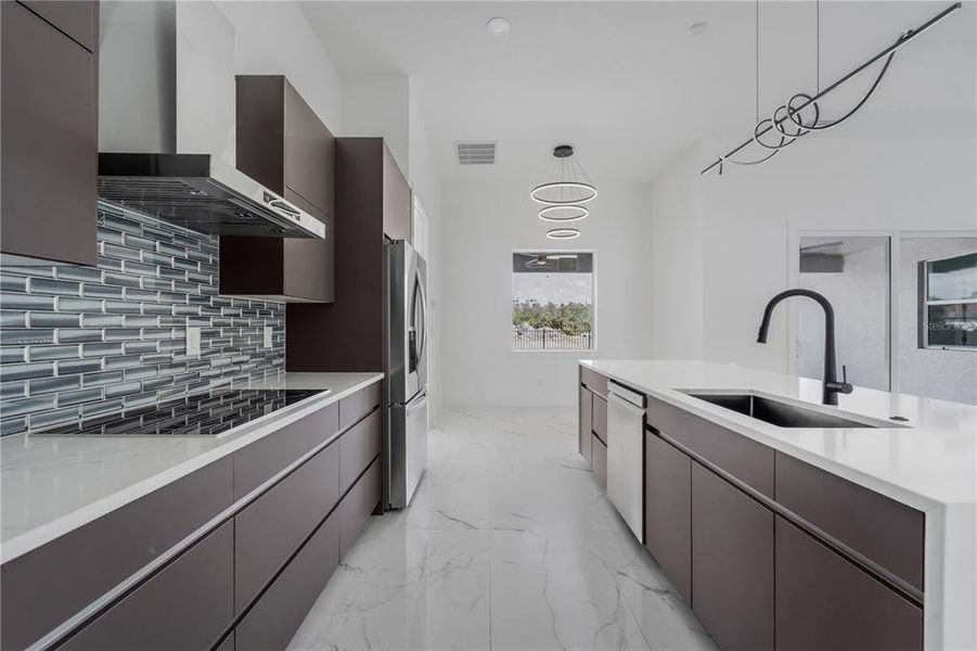 Furnished interior view inside a new home in , Cape Coral (Image 5). Furnished interior view inside a new home in , Cape Coral (Image 5).