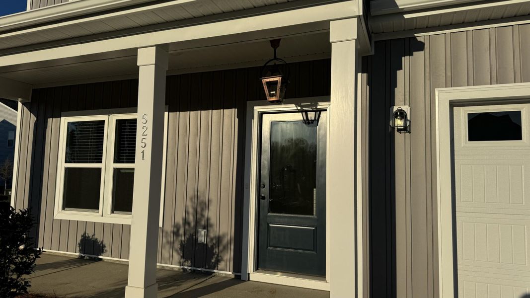 Exterior details and patio area of a home in , Summerville (Image 3). Exterior details and patio area of a home in , Summerville (Image 3).