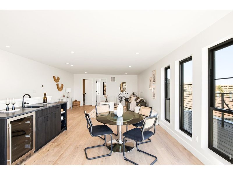 Furnished interior view inside a new home in , Denver (Image 6). Furnished interior view inside a new home in , Denver (Image 6).