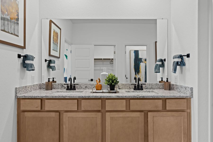 Representative furnished interior of a home built from the The Douglas E by Davidson Homes LLC in Royal Crest, San Antonio (Image 19). Representative furnished interior of a home built from the The Douglas E by Davidson Homes LLC in Royal Crest, San Antonio (Image 19).