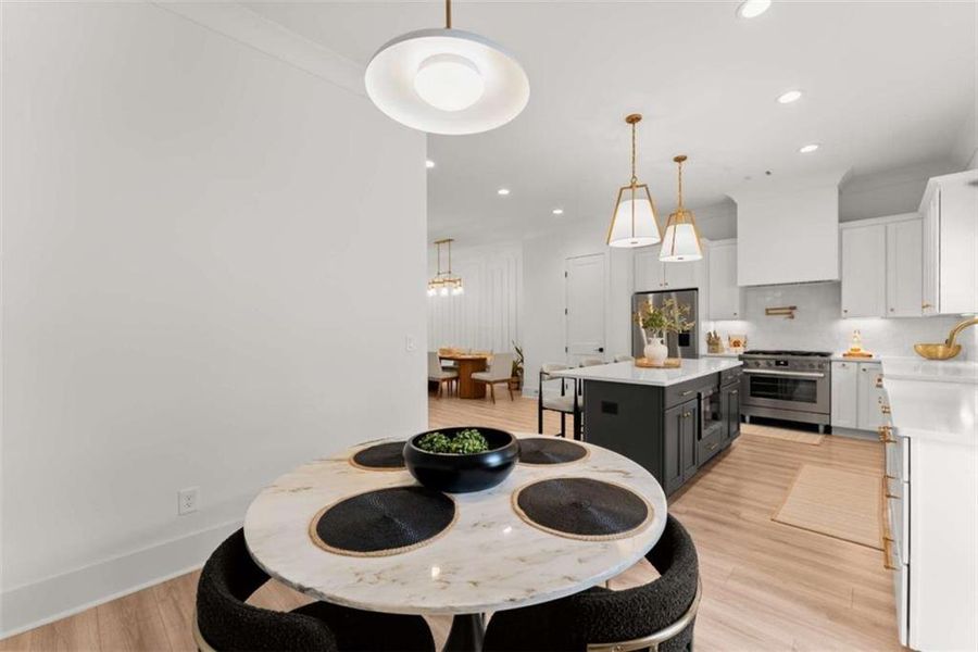 Furnished interior view inside a new home in Skyview On Broad, Sugar Hill (Image 18).