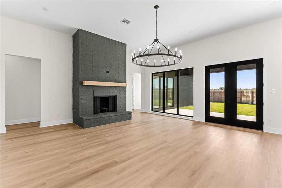 Spacious, unfurnished interior of a new home in , Woodway (Image 24).