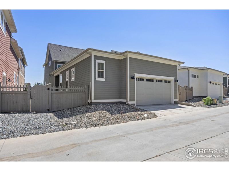 Exterior details and patio area of a home in Westerly, Erie (Image 23). Exterior details and patio area of a home in Westerly, Erie (Image 23).