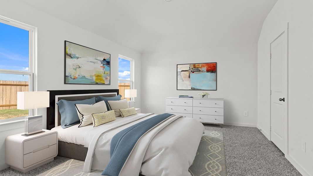 Furnished interior view inside a new home in Sorrento, Richmond (Image 15).