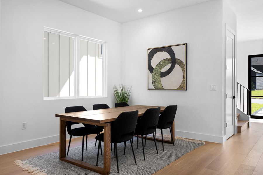 Furnished interior view inside a new home in , Austin (Image 8). Furnished interior view inside a new home in , Austin (Image 8).