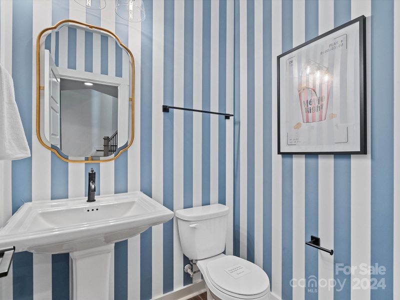 Basement Powder Room