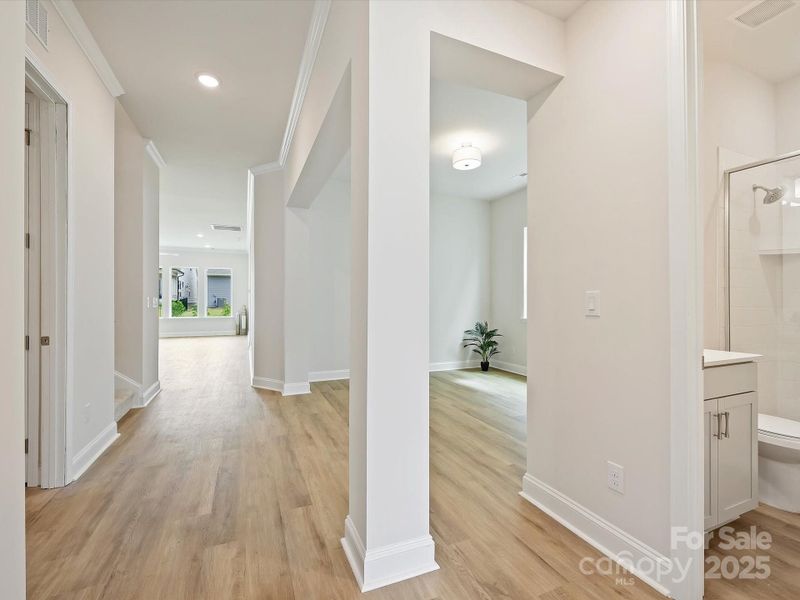 Furnished interior view inside a new home in Encore at Streamside - Classic Series, Waxhaw (Image 6).