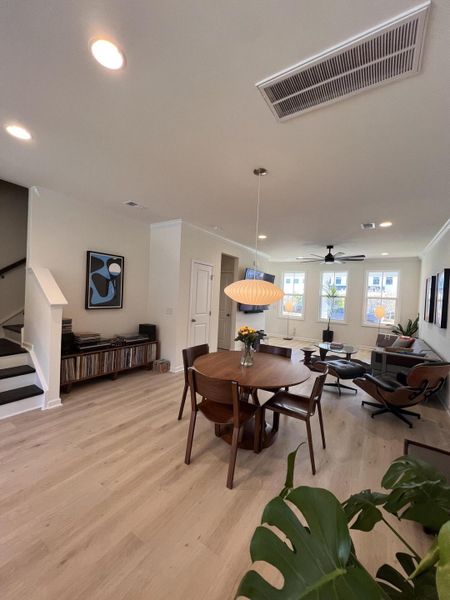 Furnished interior view inside a new home in , Summerville (Image 4).