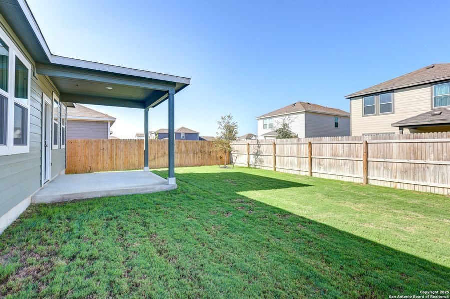 Front exterior of a new home in Hiddenbrooke, Seguin, TX, highlighting curb appeal (Image 1). Front exterior of a new home in Hiddenbrooke, Seguin, TX, highlighting curb appeal (Image 1).