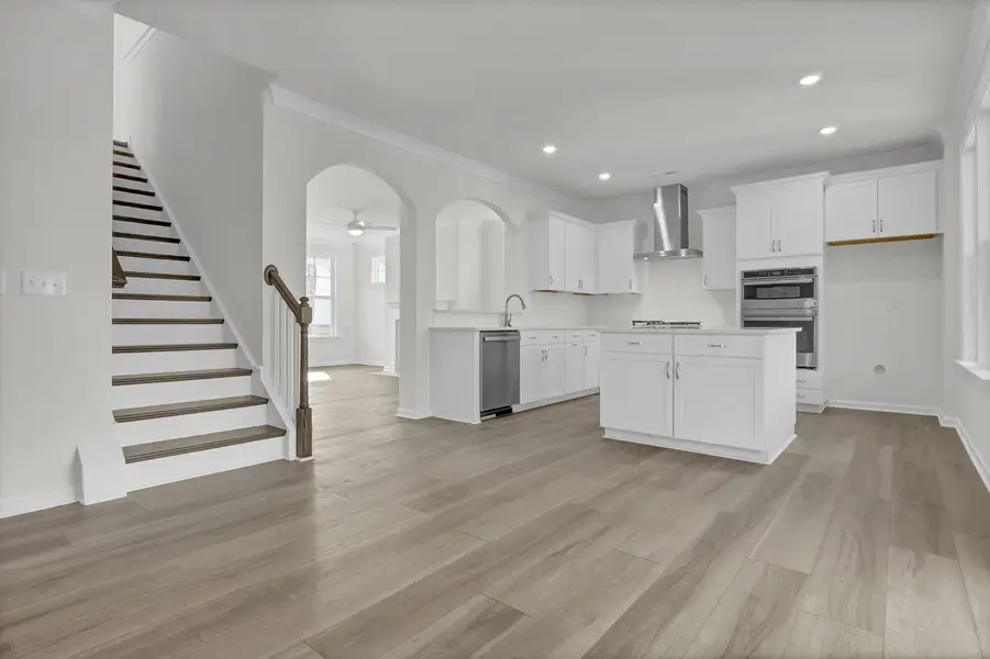 Spacious, unfurnished interior of a new home in Indigo at Abbey Preserve, Wilmington (Image 15).