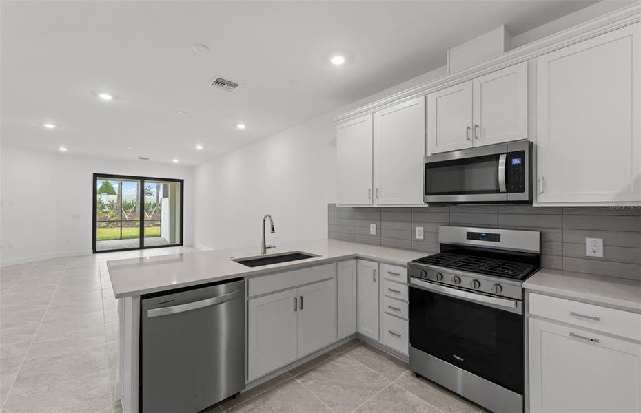Furnished interior view inside a new home in Talon Preserve on Palmer Ranch, Nokomis (Image 13).