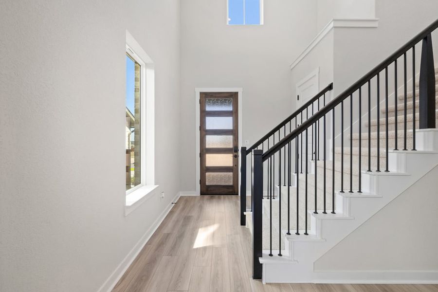 Spacious, unfurnished interior of a new home in Terrace Collection at Lariat, Liberty Hill (Image 19). Spacious, unfurnished interior of a new home in Terrace Collection at Lariat, Liberty Hill (Image 19).