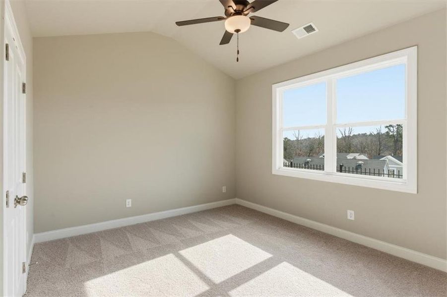 Spacious, unfurnished interior of a new home in Lakeside at Great Sky, Canton (Image 24).