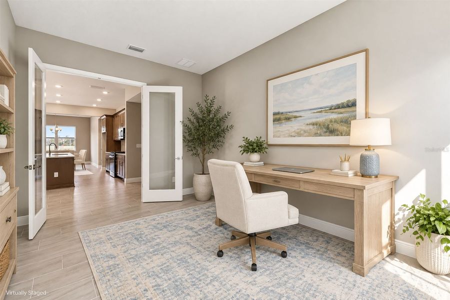 Furnished interior view inside a new home in River Preserve Estates, Parrish (Image 39).