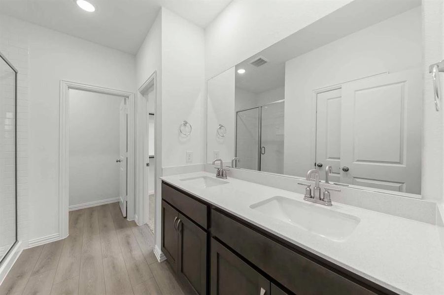 Furnished interior view inside a new home in Meadow Park, Melissa (Image 11). Furnished interior view inside a new home in Meadow Park, Melissa (Image 11).