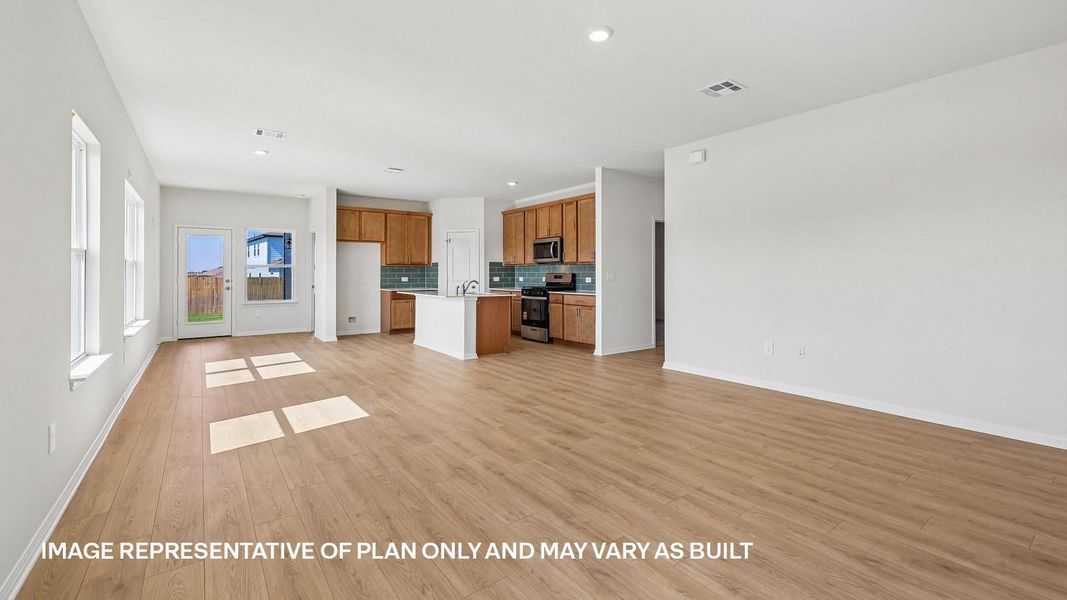Spacious, unfurnished interior of a new home in Carillon, Manor (Image 14).