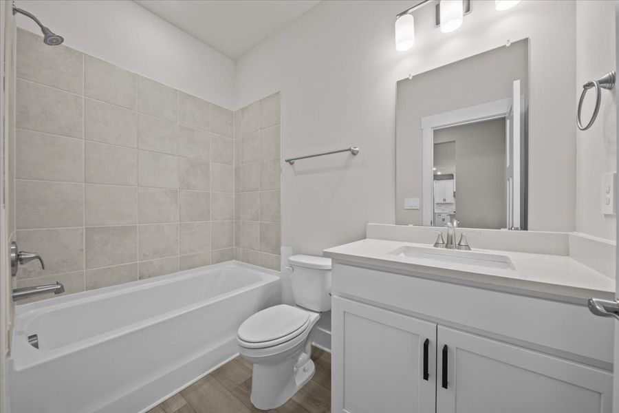 Furnished interior view inside a new home in Cedar Shoals - Signature Collection, Piedmont (Image 8).