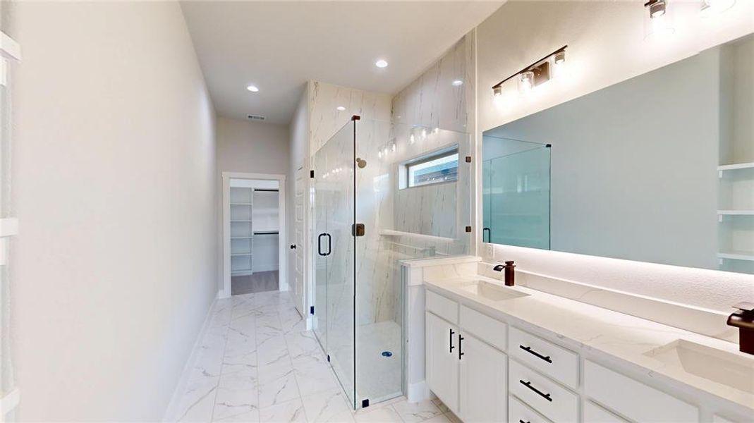 Furnished interior view inside a new home in , Grand Prairie (Image 7). Furnished interior view inside a new home in , Grand Prairie (Image 7).