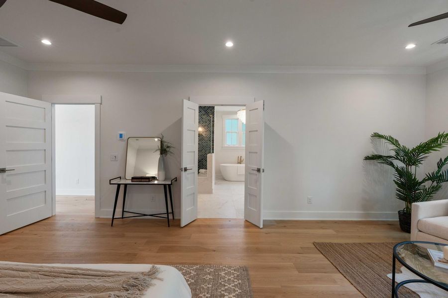 Furnished interior view inside a new home in , Isle Of Palms (Image 9).