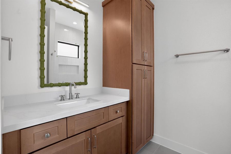 Furnished interior view inside a new home in , Houston (Image 6).