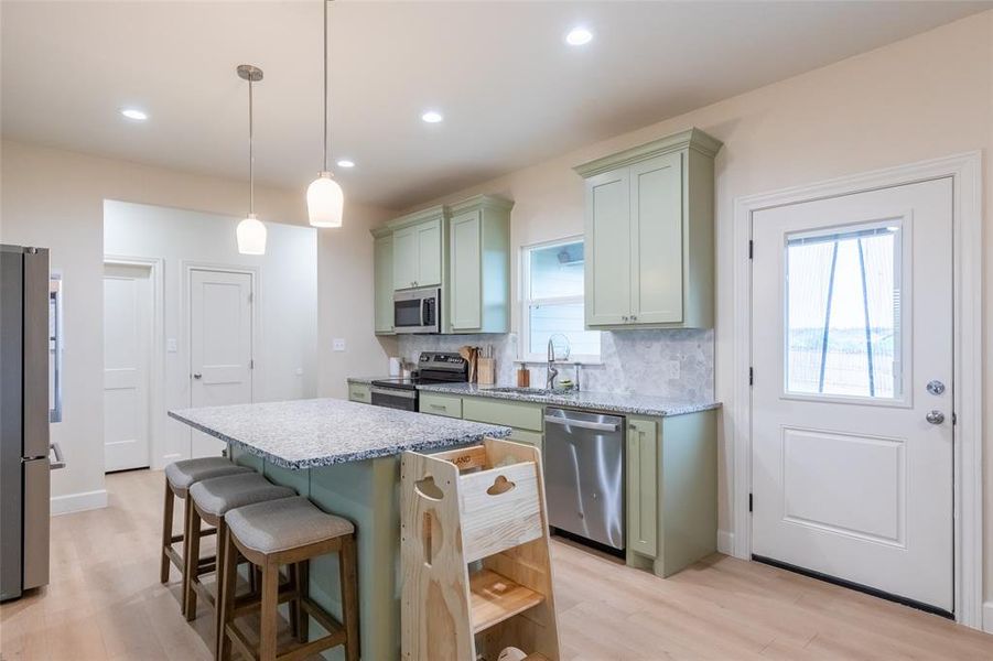 Furnished interior view inside a new home in , Tuscola (Image 12).