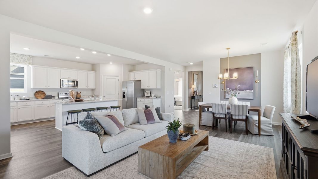 Furnished interior view inside a new home in Altama, Brunswick (Image 11).