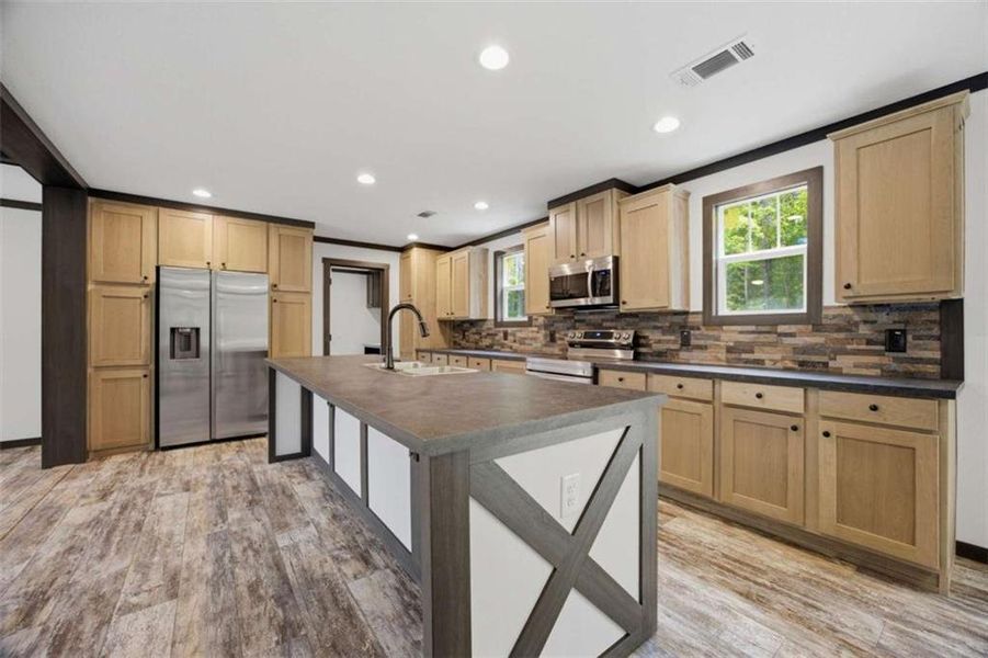 Furnished interior view inside a new home in , Eatonton (Image 4).