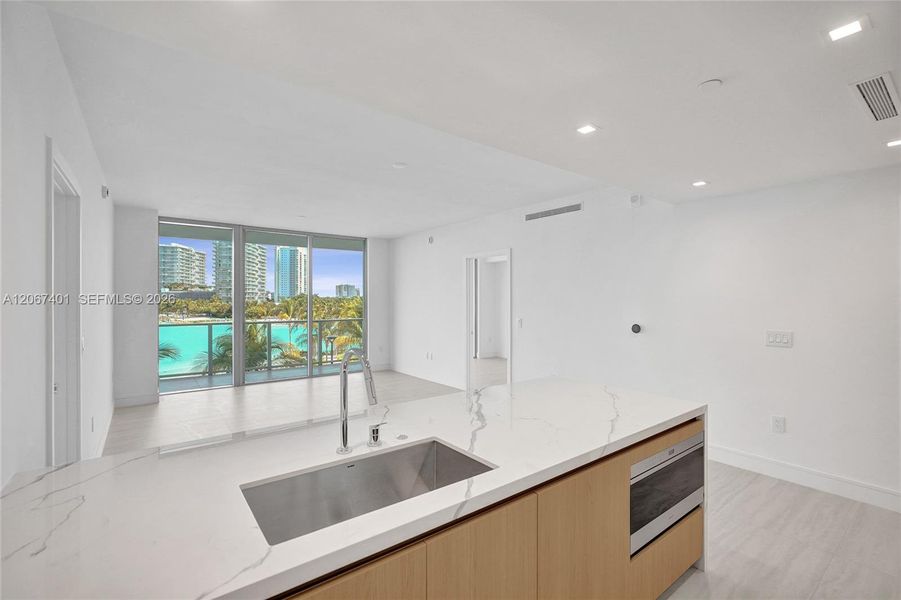 Furnished interior view inside a new home in , Miami (Image 13).