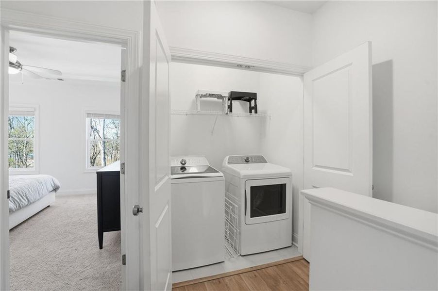 Furnished interior view inside a new home in , Cumming (Image 28).