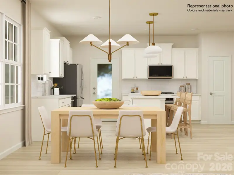 Furnished interior view inside a new home in Roselyn, Lancaster (Image 10).