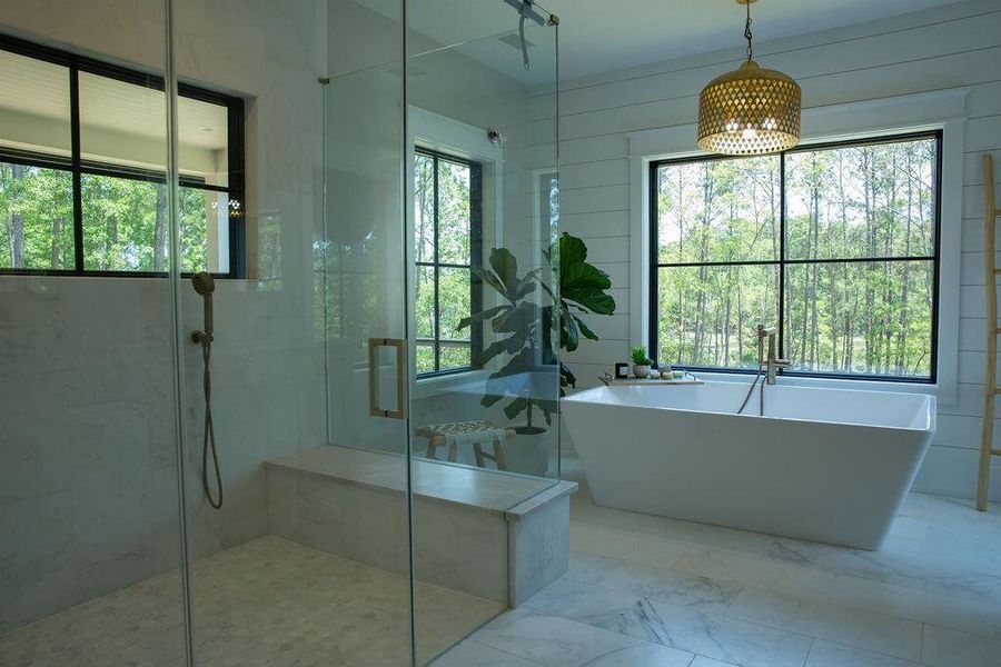 Furnished interior view inside a new home in , Mount Pleasant (Image 9).