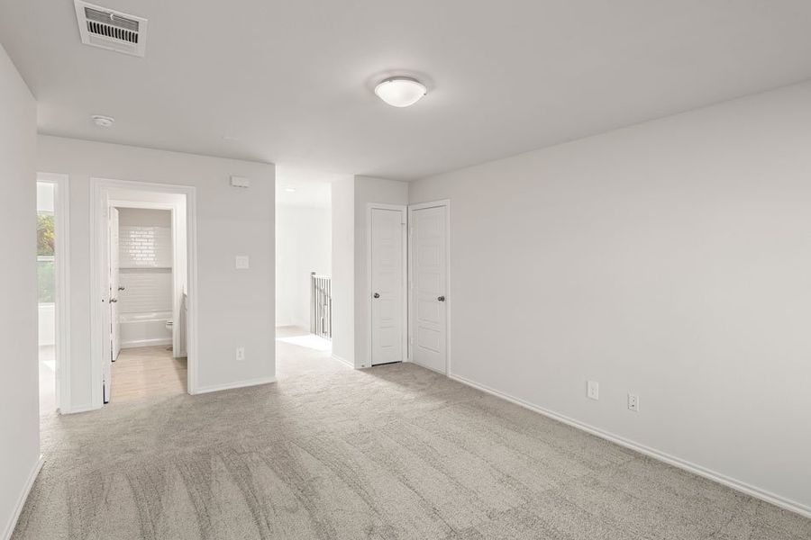 Representative exterior photo of a completed home built from the Maple by Impression Homes in Bryant Farms, Melissa, TX (Image 19). Representative exterior photo of a completed home built from the Maple by Impression Homes in Bryant Farms, Melissa, TX (Image 19).