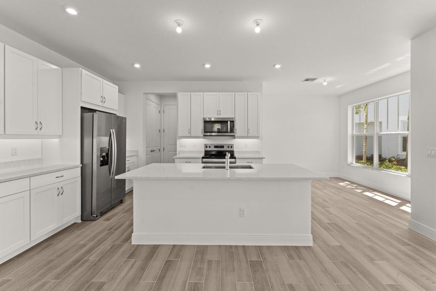 Furnished interior view inside a new home in Avila, Jensen Beach (Image 9).