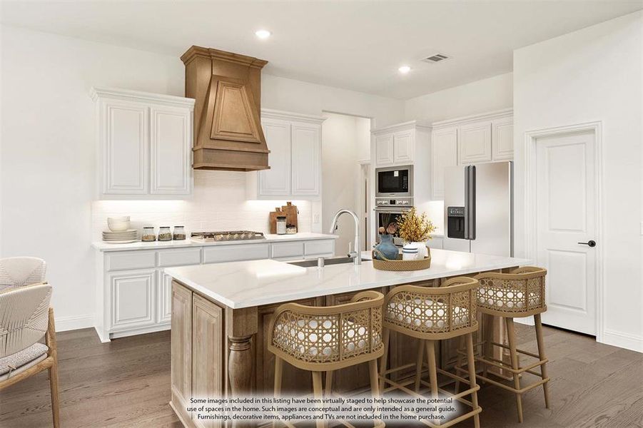 Furnished interior view inside a new home in Meraki, Forney (Image 16).
